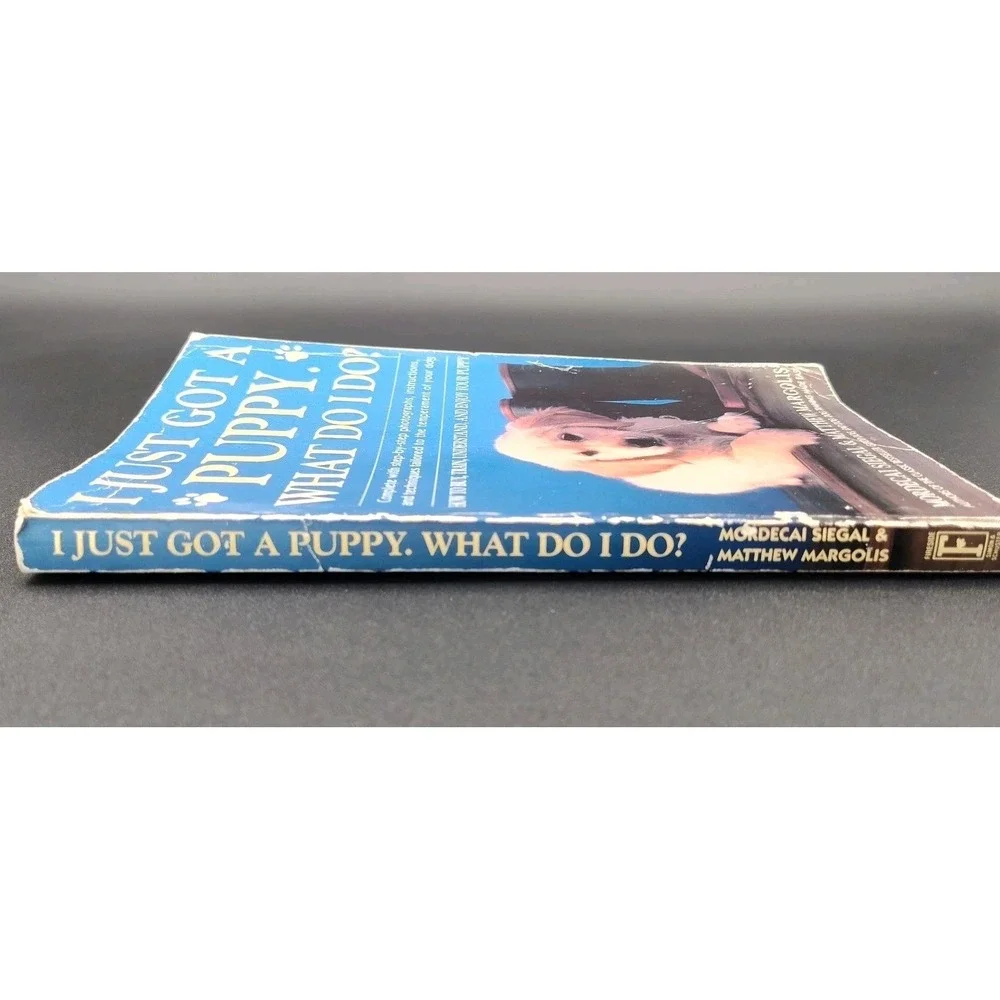 I Just Got Puppy‎ What Do I Do BOOK Mordecai Siegal Margolis SEE BB10.0MA-3316